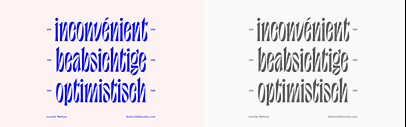 Louche has crossed the finish line and graduated from Future Fonts.