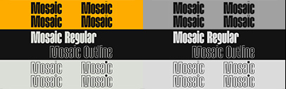 Maxitype released Mosaic.