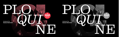 Type Together released Ploquine designed by Emma Marichal.