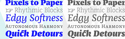 Franziska has moved from FontFont to TypeMates.