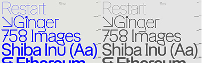 Superior Type released Restart Ginger.