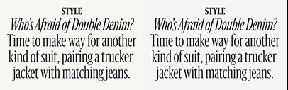Commercial Type released two narrower widths of Sanomat. Besides them‚ they also released a variable font version.