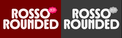 W Type Foundry released Rosso Rounded.
