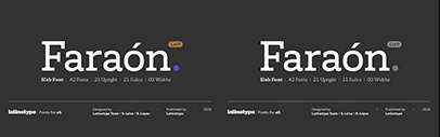 Latinotype released Faraón.