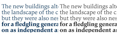 Carat‚ a serif typeface by Hoftype.