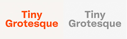 Optimo released Tiny Grotesque designed by François Rappo. (NOTE: Tiny Grotesque was renamed Tiny Gothic.)