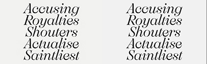 Interval Type added italics to Oceanic and Oceanic Text.