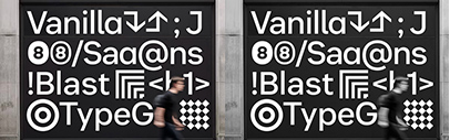 Blast Foundry released Vanilla Sans.