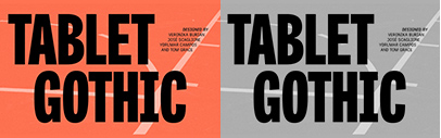 Type Together released Tablet Gothic 2.0.