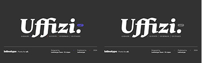 Latinotype released Uffizi.