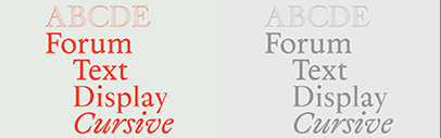 OPR Forum by Maximilian Inzinger was added to Future Fonts.