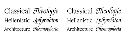 Sharp Type released Sharp Roman.