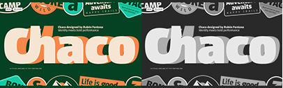 Chaco was re-released. It’s available through Type Together now.