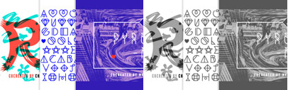 Astral FY‚ Pyrenees FY‚ Rag FY and Theory FY by FONTYOU.