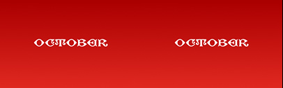 October’s font of Font of the Month Club is Lentiform.