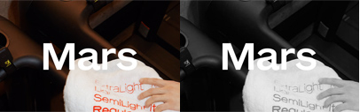 Mars was expanded. It now comes in 4 widths‚ each of which has 7 weights + italics.