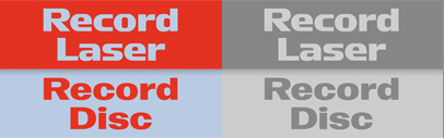 Sharp Type released Record Laser and Record Disc designed by Image Format.