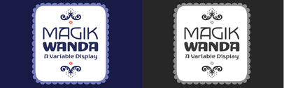 Magik Wanda by Martha Sue Coursey was added to Future Fonts.