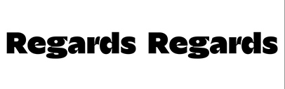 Capitalics Warsaw Type Foundry released Regards.