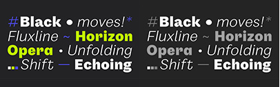 Sudtipos released Gintona Sans designed by Eduardo Dulín.