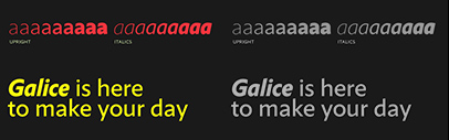 Blaze Type released Galice.