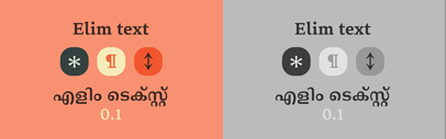 Elim text Malayalam by Ooper Case was added to Future Fonts.