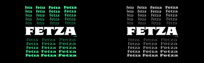 Fetza by DualType was added to Future Fonts.