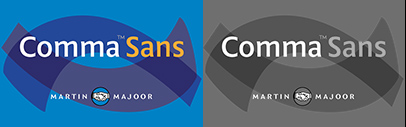 Martin Majoor released Comma Sans.