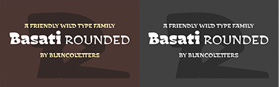 Blancoletters released Basati Rounded.
