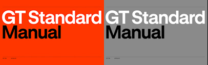 Grilli Type released GT Standard. The family features four variable axes: Weight‚ Width‚ Slant‚ and Optical Size. It spans 336 styles across proportional and monospaced cuts. It includes seven weights‚ six widths in both proportional and monospaced designs‚ all available as static and variable fonts.