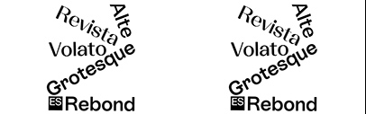 Extraset released Rebond Alte&sbquo; Rebond Volato&sbquo; and Rebond Revista.