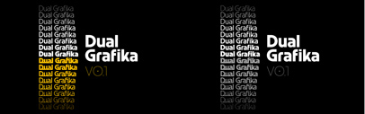 Dual Grafika by DualType was added to Future Fonts.