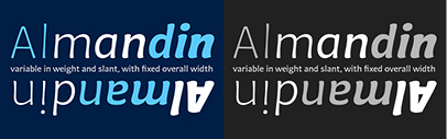 Typographies.fr released Almandin.