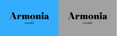 Parachute Type Foundry released PF Armonia.