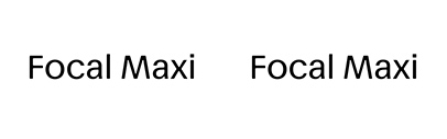 Commercial Type released Focal Maxi.