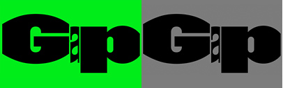 HAL Typefaces released HAL Gap.