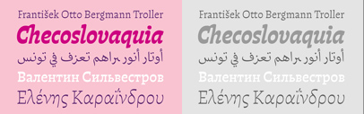 PampaType released Otta designed by Gálvez Pizarro.