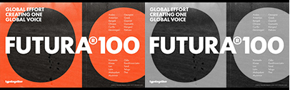 Type Together released Futura®100. It supports Arabic‚ Armenian‚ Cyrillic‚ Georgian‚ Greek‚ Hebrew‚ Khmer‚ Lao‚ Latin‚ Myanmar‚ PanAfrican Latin‚ and Thai.