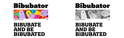 Bibubator by Spizh was added to Future Fonts.