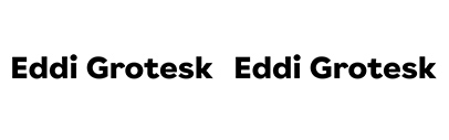 b•v-h type released Eddi Grotesk.