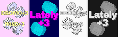 Razzia Type updated RT Dromo‚ RT Dromo Mono‚ and RT Lately. Each of them has three new heavier weights: Extrabold‚ Black and Super.