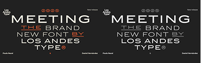 Latinotype released Meeting.