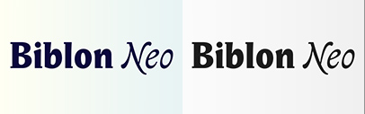 Storm Type Foundry released Biblon Neo.