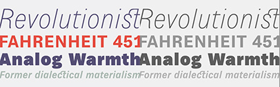 Typofonderie released Former designed by Raphaël Ronot.