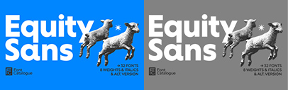 Latinotype released Equity Sans.