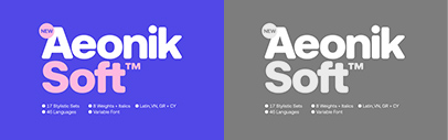 CoType Foundry released Aeonik Soft.