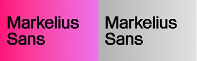 Letters from Sweden released Markelius Sans.