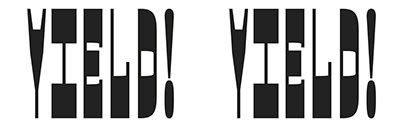 The Pyte Foundry released Manoeuvre and Anamorphe.