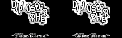 Diplosopher by CSTM Fonts was added to Future Fonts.