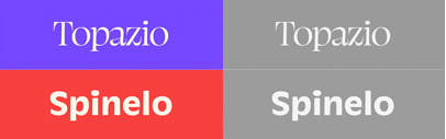 Lift Type released Topazio and Spinelo.